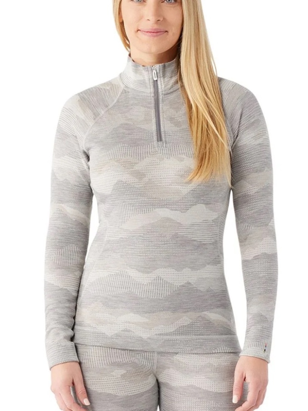 Smartwool-Basic-wool-woolen Merino 250 1/4 Zip Medium